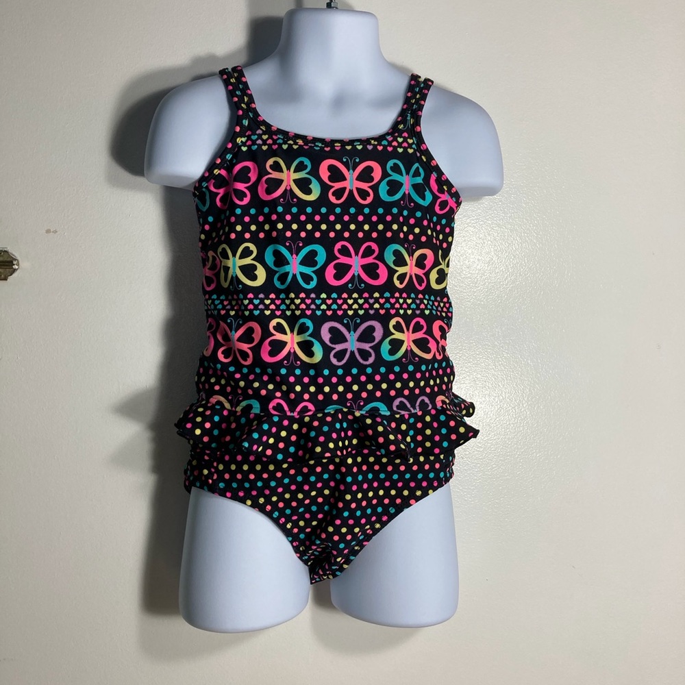 polka dot 2 pc swimwear toddler girl size 4T